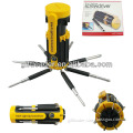 8 In 1 Light-Up Multi Screwdriver